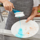 Brosse à vaisselle distributrice de savon avec manche