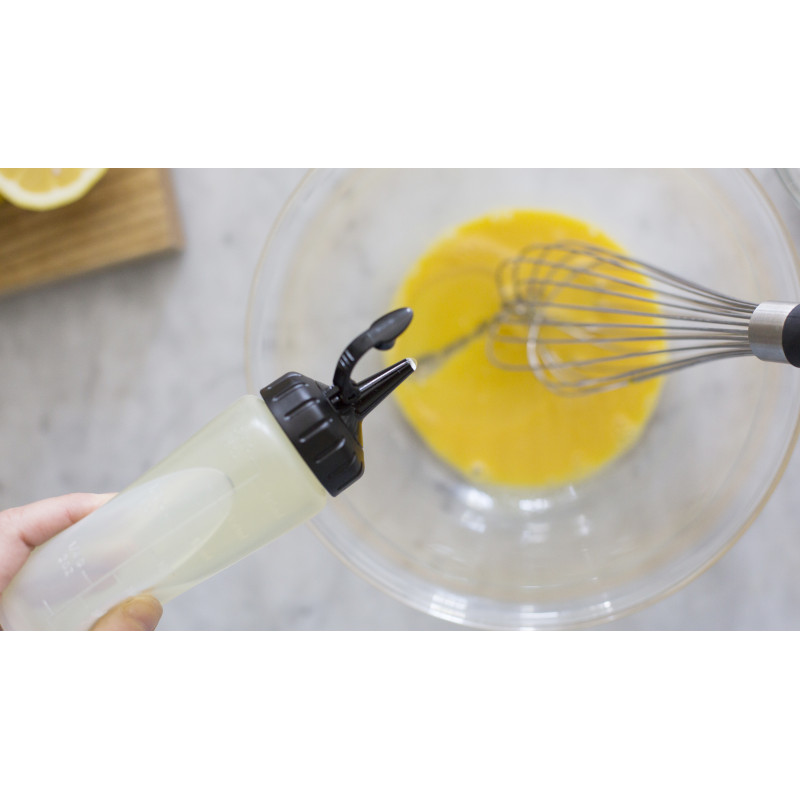 Flacon verseur souple transparent pour sauce vinaigrette - Matfer