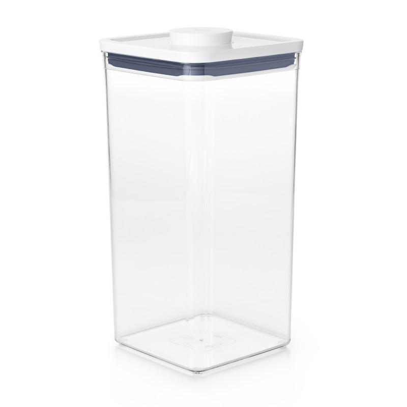 Boîte de conservation en verre de 520ml - carrée up-down