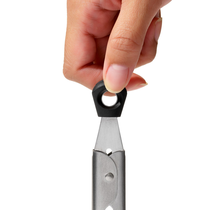 Ustensile pour la cuisine OXO Good Grips Pinces de service Petite taille Gris Pinces en inox 18 cm 