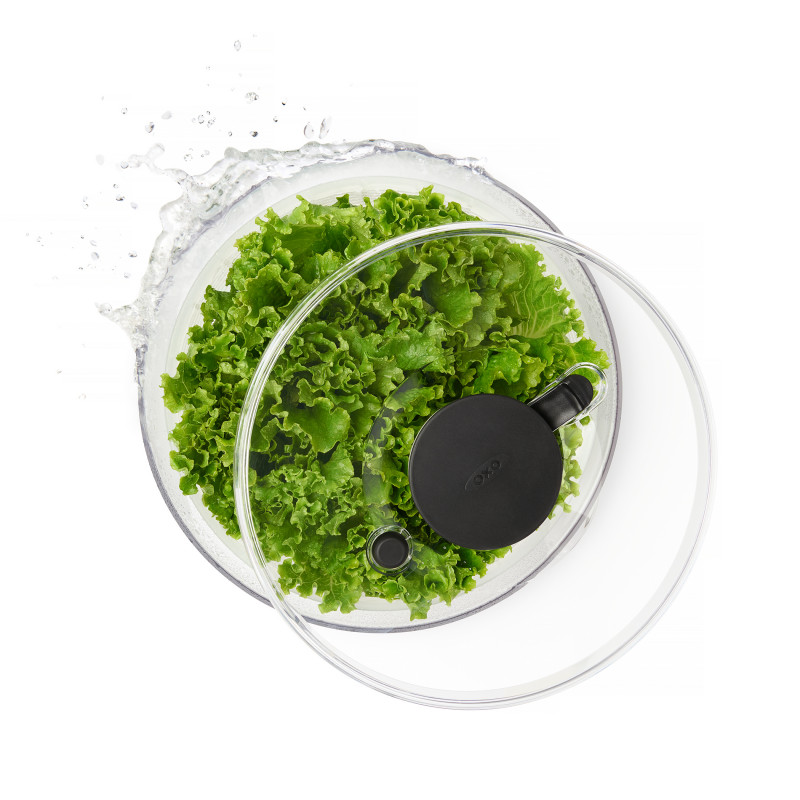 Essoreuse à salade OXO transparente - Aide technique repas - Tous ergo