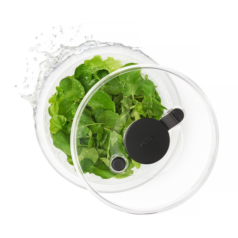 Essoreuse à salade en plastique D21cm - transparent - OXO