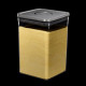 Boîte de conservation POP carrée finition inox 4,2 L