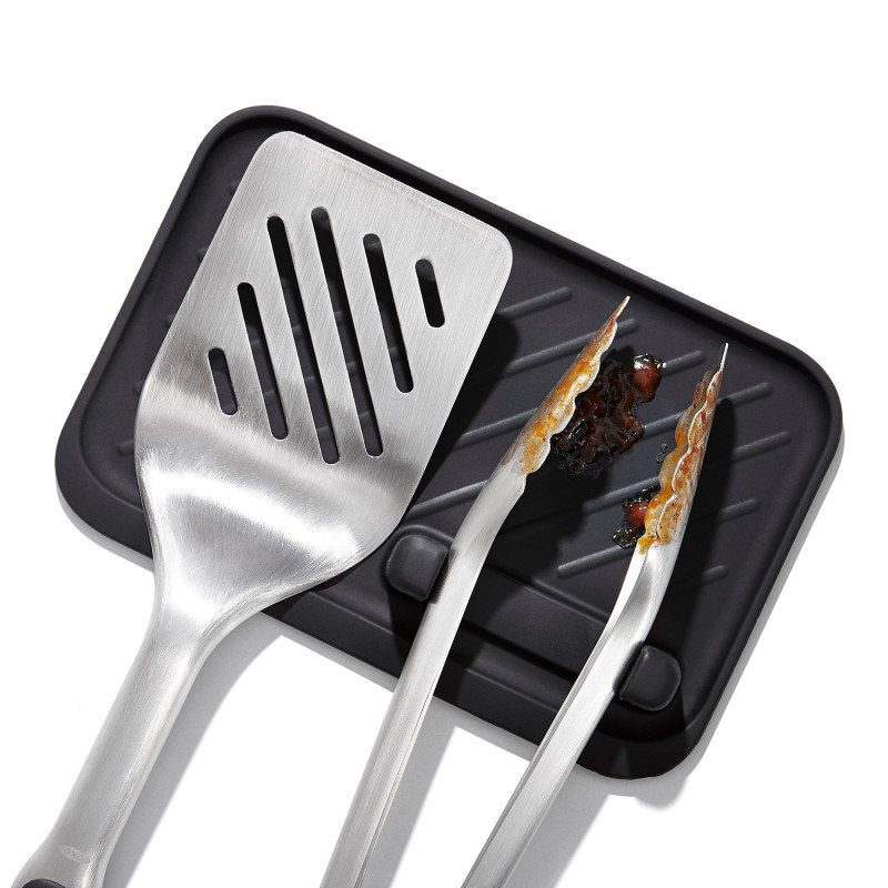 Pince à spatule barbecue deux en un 23cm - UBL - Mr Bricolage