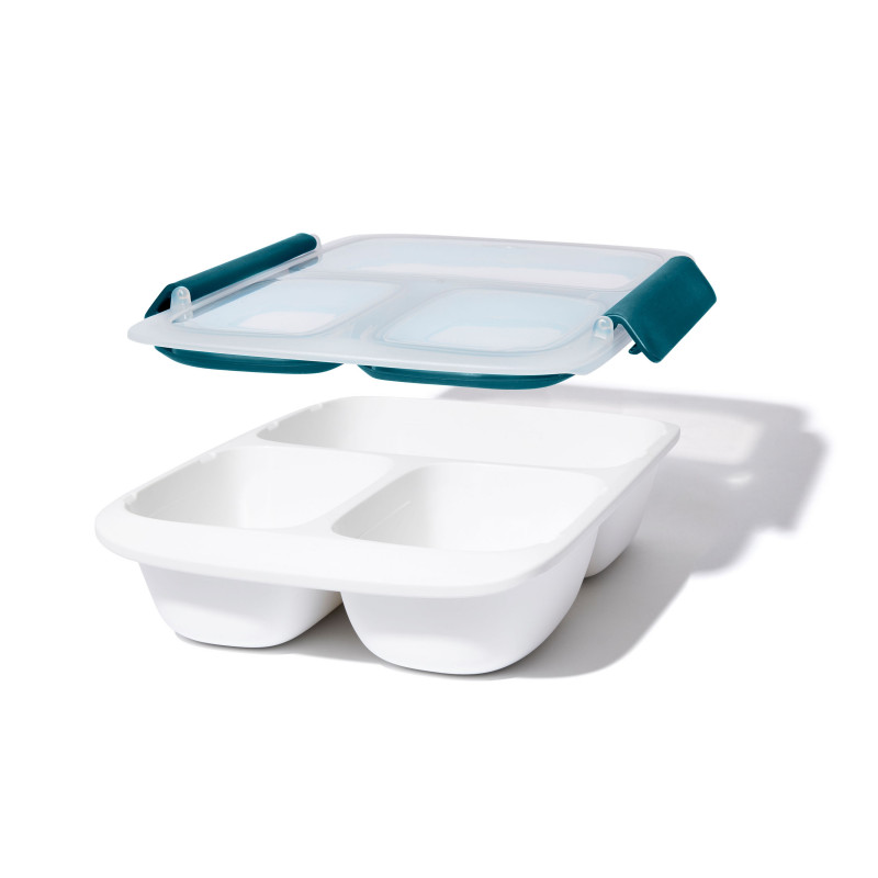 Lunch Box 970 ml rectangle 3 compartiments - OXO