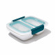 Lunch Box 500 ml rectangle 2 compartiments