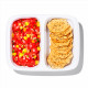 Lunch Box 500 ml rectangle 2 compartiments